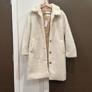NWT Abercrombie and Fitch Sherpa Mod Coat - XSP